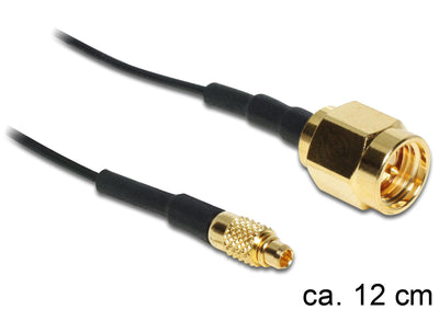 Delock 88471 Cable Antenna Sma Male a MMCX Male 1.13 120MM — image 1