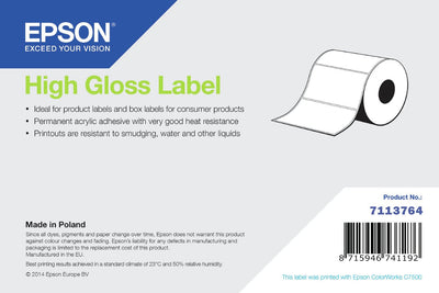Epson High Gloss Label 203MMX60M Continuous Roll — image 1