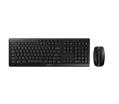 Cherry Stream Desktop Set Of Keyboard And Wireless Mouse 2.4GHZ English Switch Cherry Sx Black — image 1