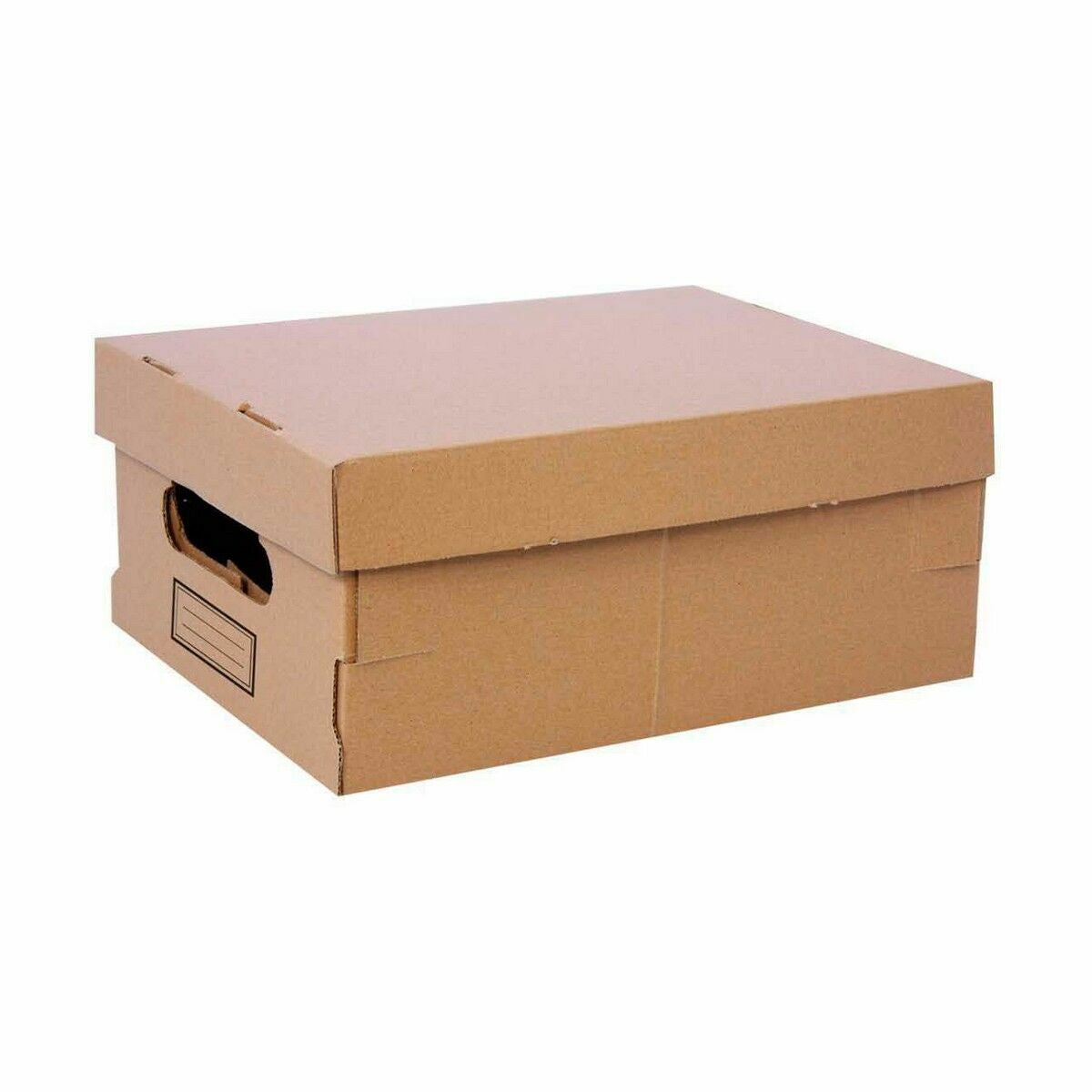 Confortime Storage Box With Lid Confortime Cardboard 30 X 22,5 X 12,5 Cm (12 Units)