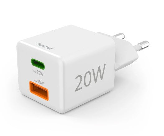 Hama Charger 00201991 Dispositivo Mobile Phone Headphones Battery Laptop Smartphone, Tablet White Power Alter