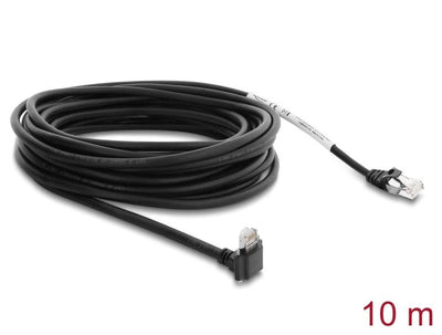 Delock Gige Camera Cable RJ45 Connector Male 90° Angulado With Screws Connector Male Length 28MM a RJ45 Connec — image 1
