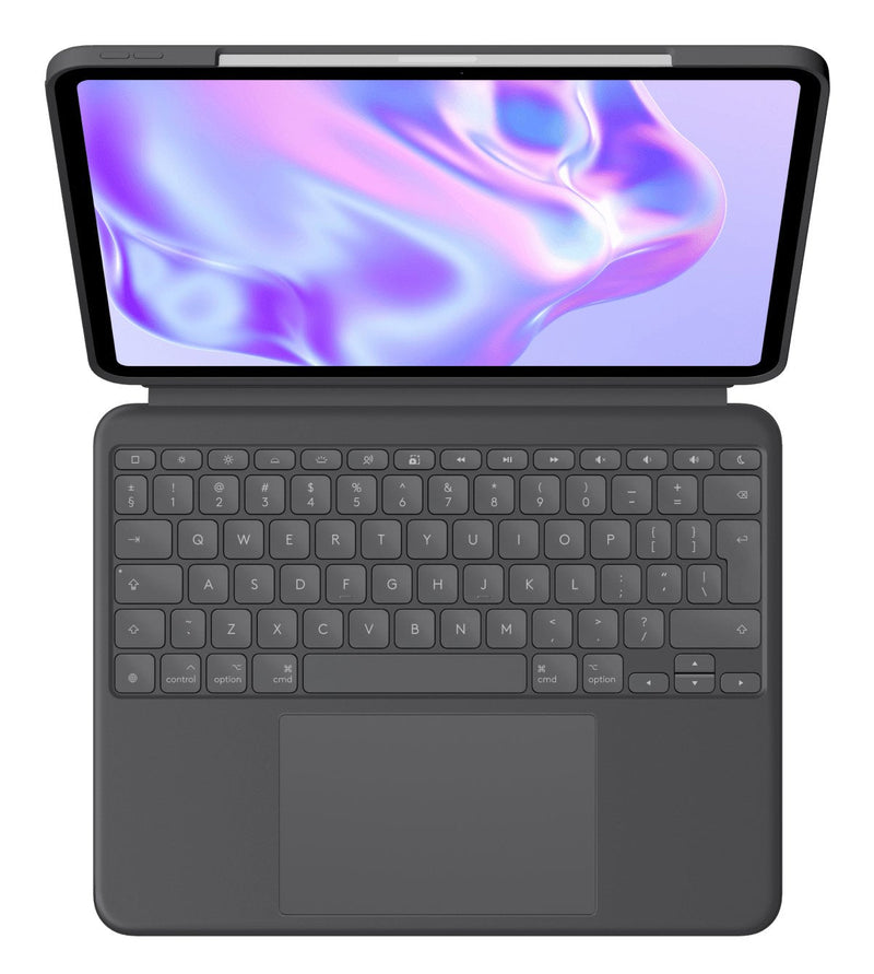 Logitech Combo Touch For Ipad Pro 11-INCH (1ST, 2ND, And 3RD Generation) Grey Smart Connector QWERTY English I