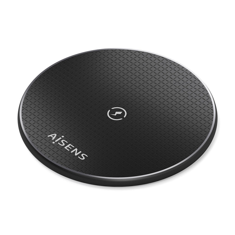 Aisens Charger Wireless USB-C 15W Mobile Phone Black