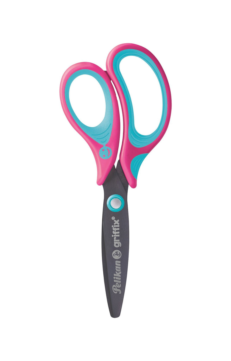 Pelikan Tijera Griffix Universal Corte Recto Blue Pink