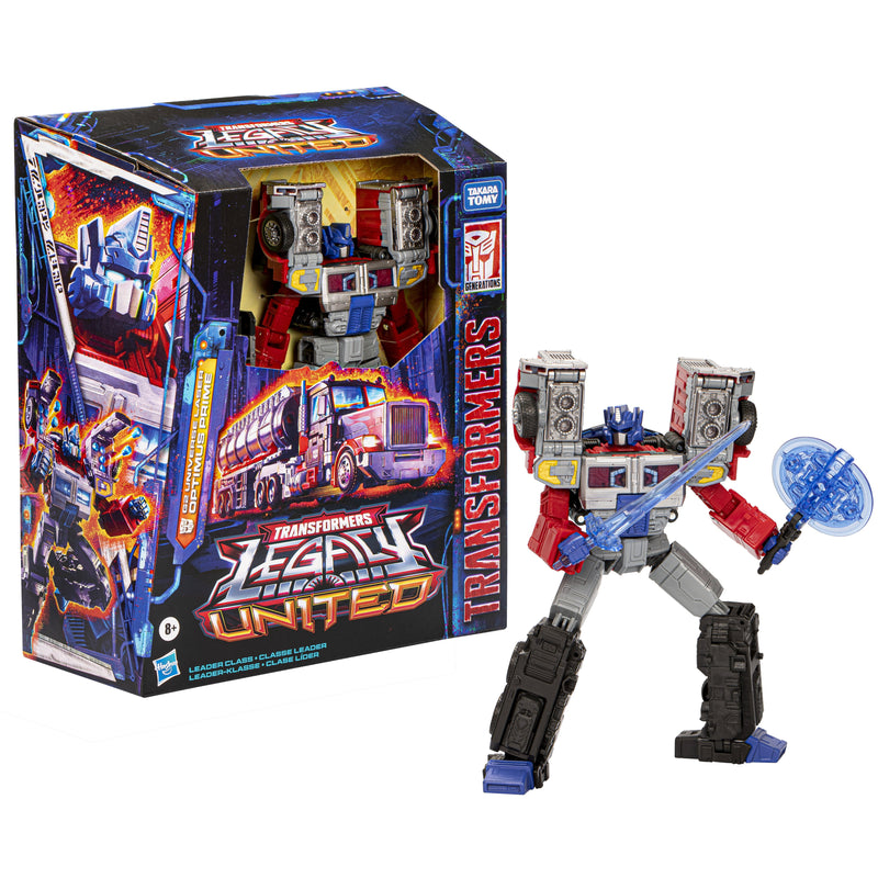 Hasbro Figura Transformers Legaly United Leader Class Optimus Prime
