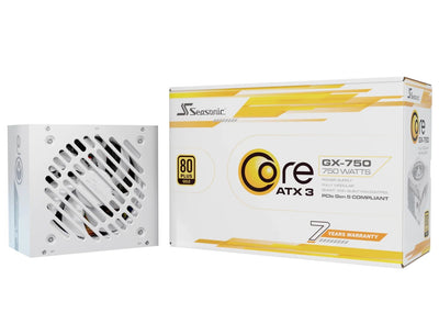 Seasonic Power Supply Core GX-750 750W 20 + 4 Pin ATX White — image 1