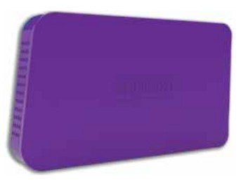 Approx External Enclosure Drives Hard 2.5'/ 6.35CM SATA 12.5MM Button Backup Lila APPHDD05P — image 1