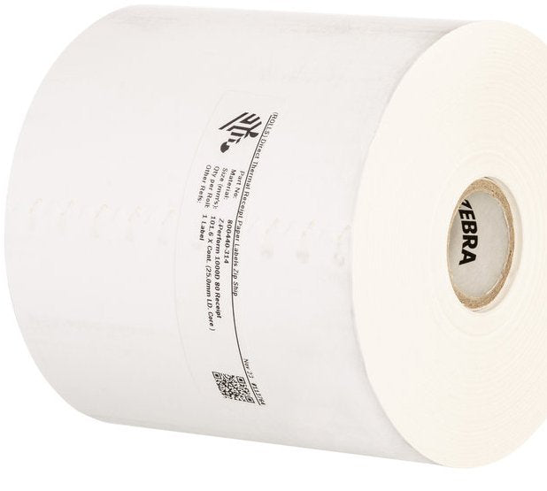 Zebra Z-perform 1000D White Label Printer Self-adhesive
