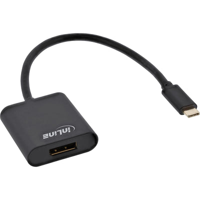 Inline Adapter USB , USB Type-c Male a DisplayPort Female (modo Alternativo Dp), 4K2K, Black 0,2M — image 1
