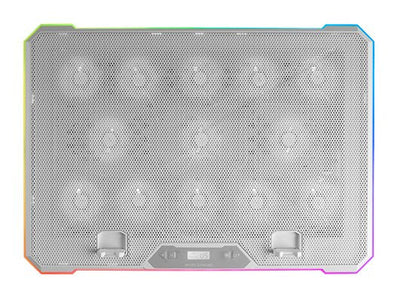 Mars Gaming Notebook Cooler Pad MNBC13 A-rgb White Span Style'font-size: 12PX,'HASTA 17''/ 13 Fans/ Función St — image 1