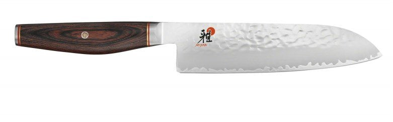 Miyabi Santoku Kochmesser, Stahl, 180MM, Silver / Braun, 34074-181-0