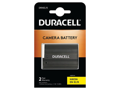 Duracell Camera Battery 7.4V 1600MAH Nikon EN-EL15 DRNEL15 — image 1