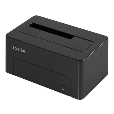 Logilink QP0027 Dockingstation 2,5 + 3,5 SATA HDD/SSD Type-c Black — image 1
