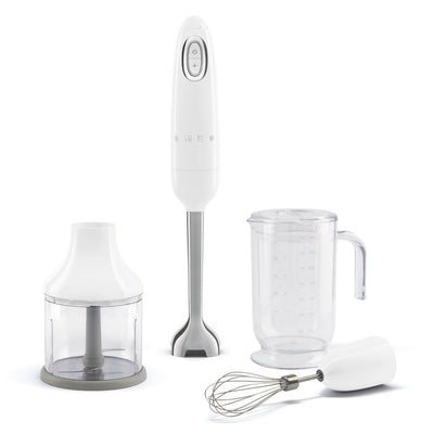 Smeg HBF03WHEU Blender Inmersión 700W Steel Inoxidable, White — image 1