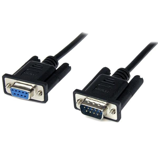 StarTech Cable Serie DB9 Modem Nulo M/H 1M