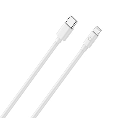 Realpower Cable Charging/Datos Type-c a Lightning 2M White Mfi — image 1