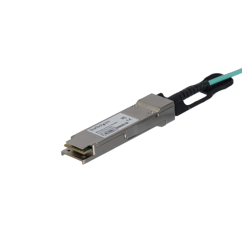 StarTech Cable .com QSFP40GAO10M Fibre Optic And Infiniband Qsfp + Black