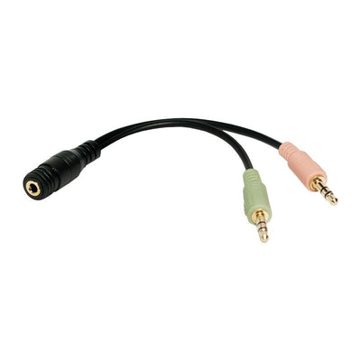 Logilink CA0020 Cable Audio 0,15M 3,5MM 2 X 3,5MM Black — image 1