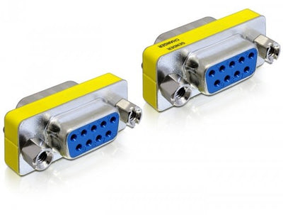 Delock Adapter SUB-D9 Female / Female — image 1
