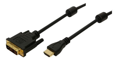 Logilink HDMI Cable a DVI-d 18 + 1 5M Black CH0015 — image 1