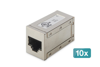 Digitus Acoplamiento Modular CAT.6, Blindado 10 Pieces AT-AG-8-8-C6S-10 — image 1