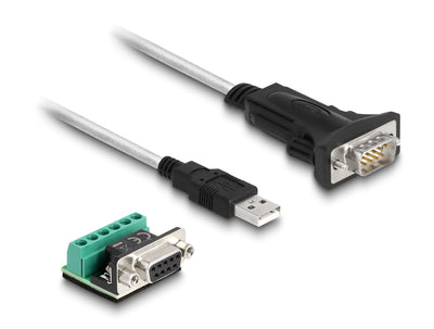 Delock 63465 Adapter USB 2.0 Tipo-a a 1 X Serie RS-422/485 Male With Bloque Terminals 6 Pines 5V 1,8M — image 1