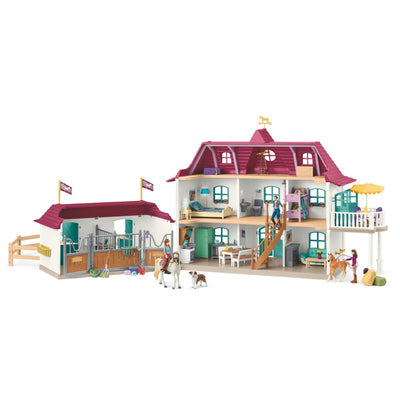 Schleich Horse Club Granja Caballos Junto Lago, Edificio Juegos 42706 — image 1