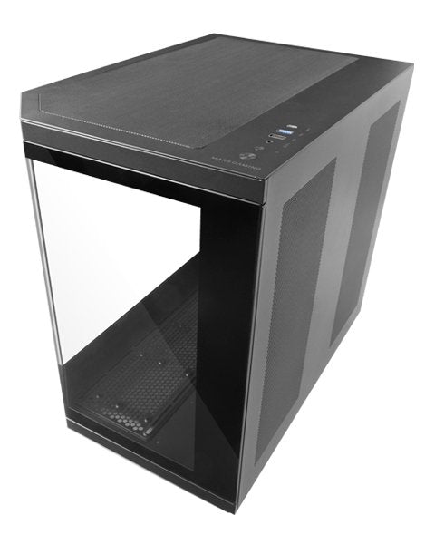 Mars Gaming Box Semitorre ATX MC3T Core Black INT:2X3'5,3X2'5/1XUSB3.0/1XUSB2.0, 1x USB-C/ Audio In/Out/ Siste — image 1