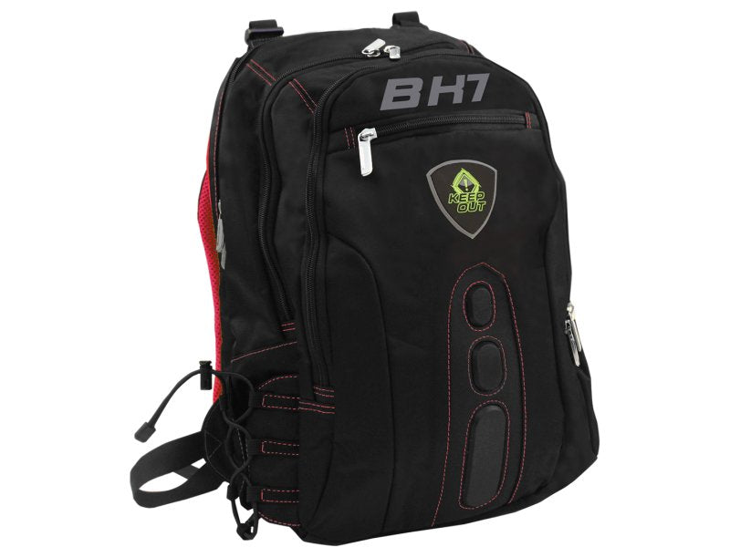 Keep Out Backpack Gaming BK7 Black And Red 15,6\1