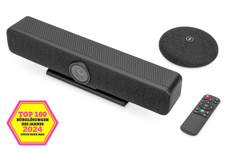 Digitus Barra Vídeo 4K All-in-one Pro - Sistema Videoconferencia