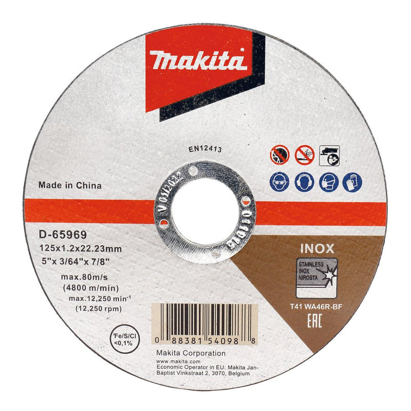 Makita Drives Corte Ø 125MM D-65969-12