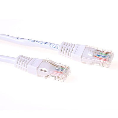 White 10 Meter U UTP CAT.6 Patch Cable With RJ45 Connectors — image 1