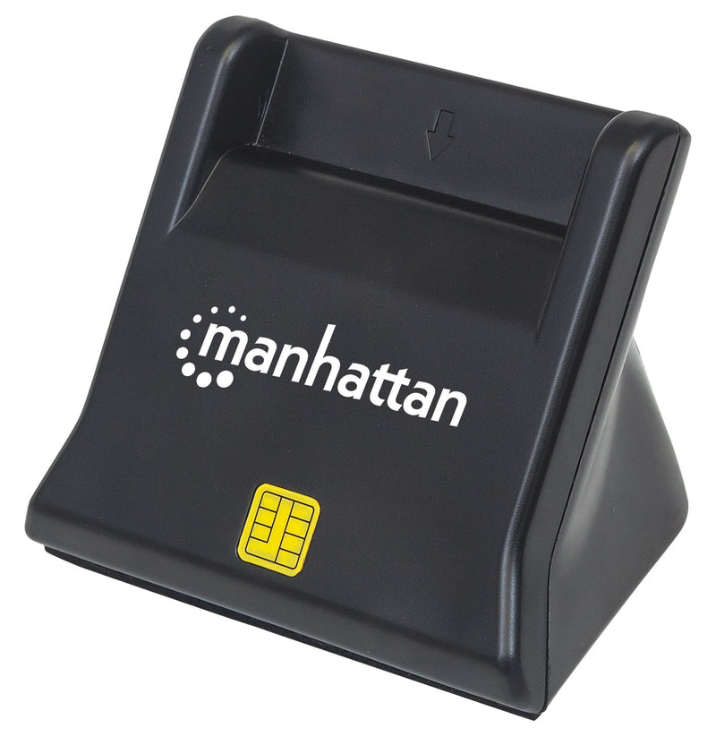 Manhattan Card Reader External 102025 Smart Black USB 2.0
