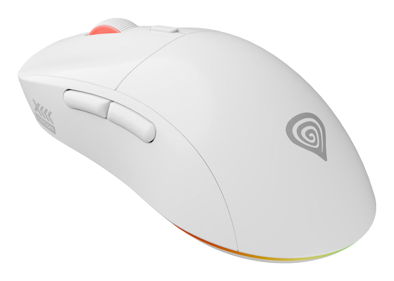 Genesis Mouse Gaming Zircon Xiii Customizable Wireless 26000 DPI White