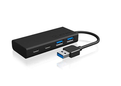 Icy Box USB 3.0 Hub Type-a -Type-c IB-HUB1426-U3,2XTYPE-C + Typea — image 1