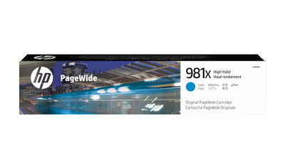HP Genuine Toner 981X Cyan L0R09A — image 1