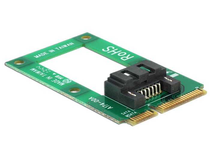 Delock Convertidor Msata Full Size 1 X SATA 7 Pin Connector Female