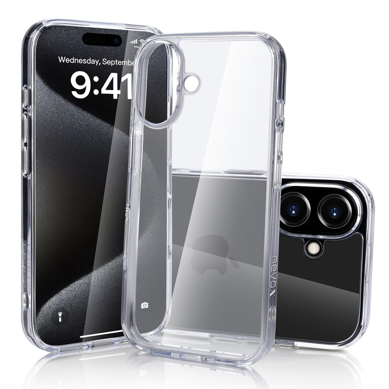 Nevox Styleshell Shockflex, Case Transparent Phone Mobile Phone Iphone 16 Plus 4250686413755.0