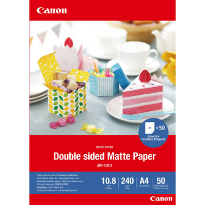 Canon MP-101 D a 4, 50 Sheets Double Sided Matte Paper, 240G — image 1