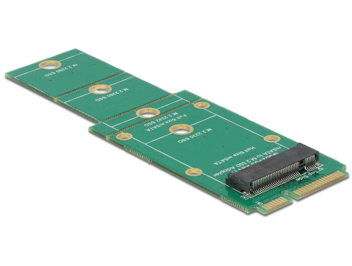 Delock Adapter Msata M.2 Key B Slot