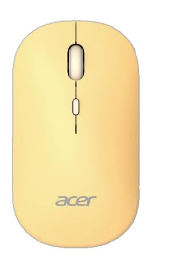 Acer Dual Mode Mouse AMR130 Yellow — image 1
