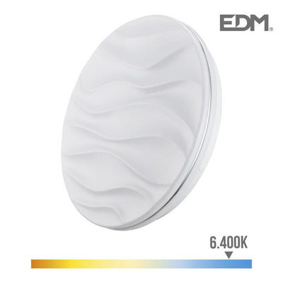 EDM Wall Light Super LED Surface 24W 2490LM 6500K Ø38X7CM Model Desert — image 1
