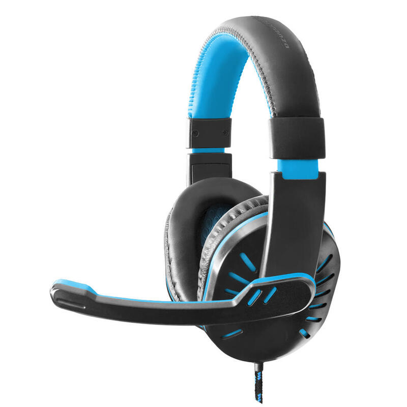 Esperanza Headphones With Microphone Gamers Crow Blue EGH330B