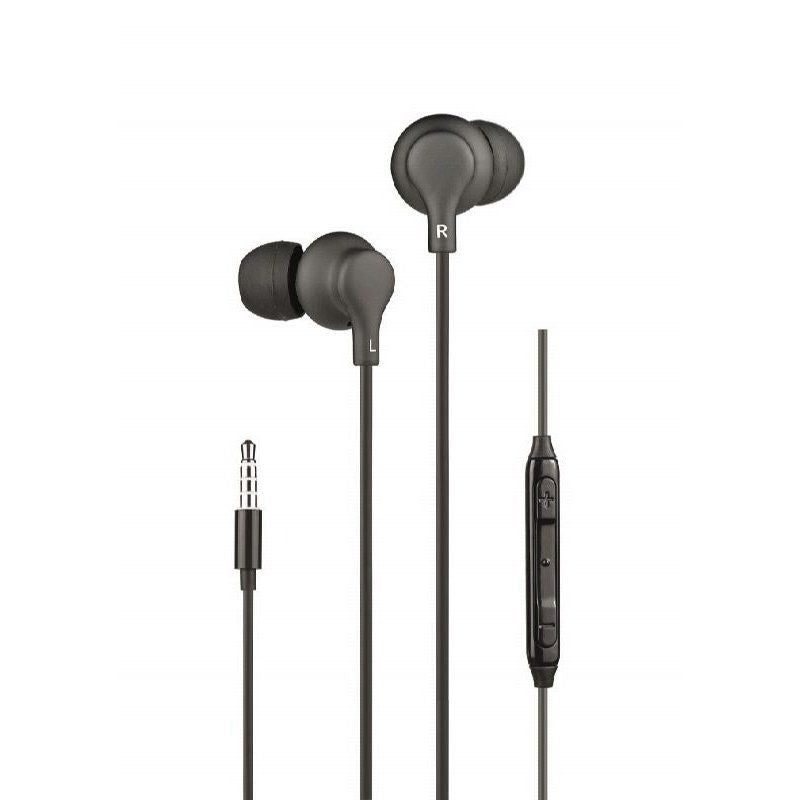 Daewoo Headphones Intrauditivos DW2013 With Microphone Jack 3.5 Black