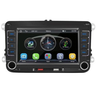 Autorradio 2 Din F9070C Bluetooth/Carplay/USB Black — image 1