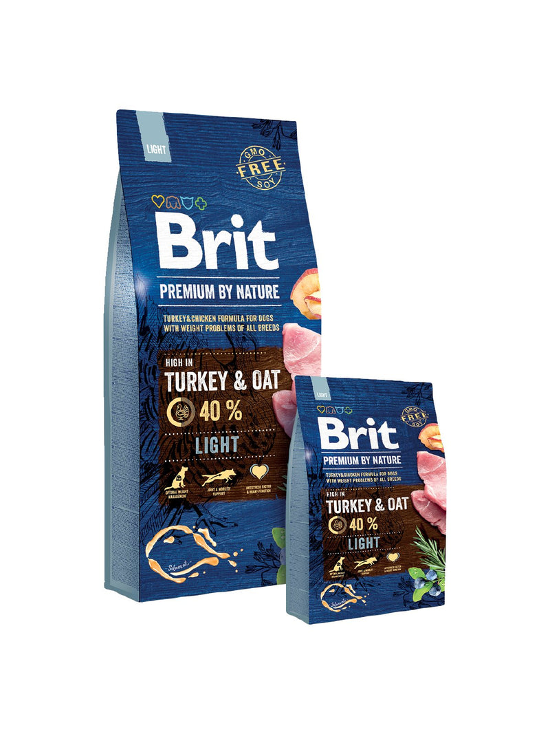Brit Premium By Nature Ligh Universal Apple, Chicken, Corn, Turkey 15KG