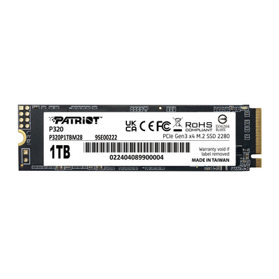 Patriot SSD Viper P320 M.2 PCI-EX4 NVMe 1TB 3GB/S — image 1