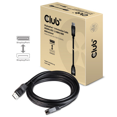 CLUB3D CAC-1023 3M DisplayPort Black — image 1