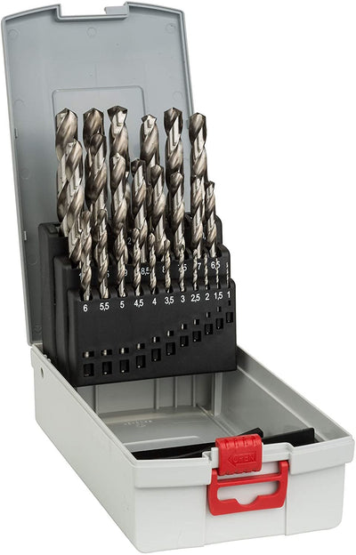 Bosch Set Of Drill Bits Metal Probox Hss-g, Din 338, 135° (25 Pieces 2608587017 — image 1
